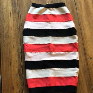 Bebe bodycon skirt